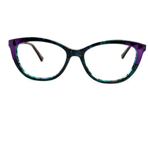 Zenni‎ 7824224 Eyeglasses Frames Womens Purple Full Rim H18632